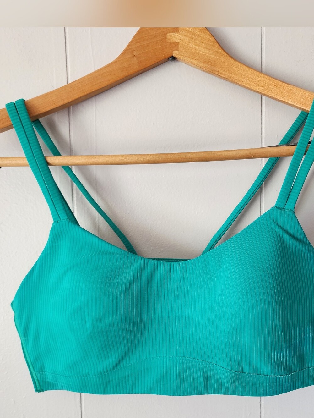 Lululemon Green Like A Cloud Bra 8